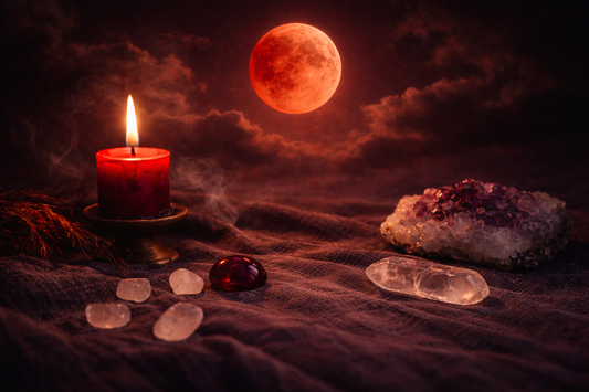 3/3 · La Luna Roja: Portal de revelación, sombra y poder interior