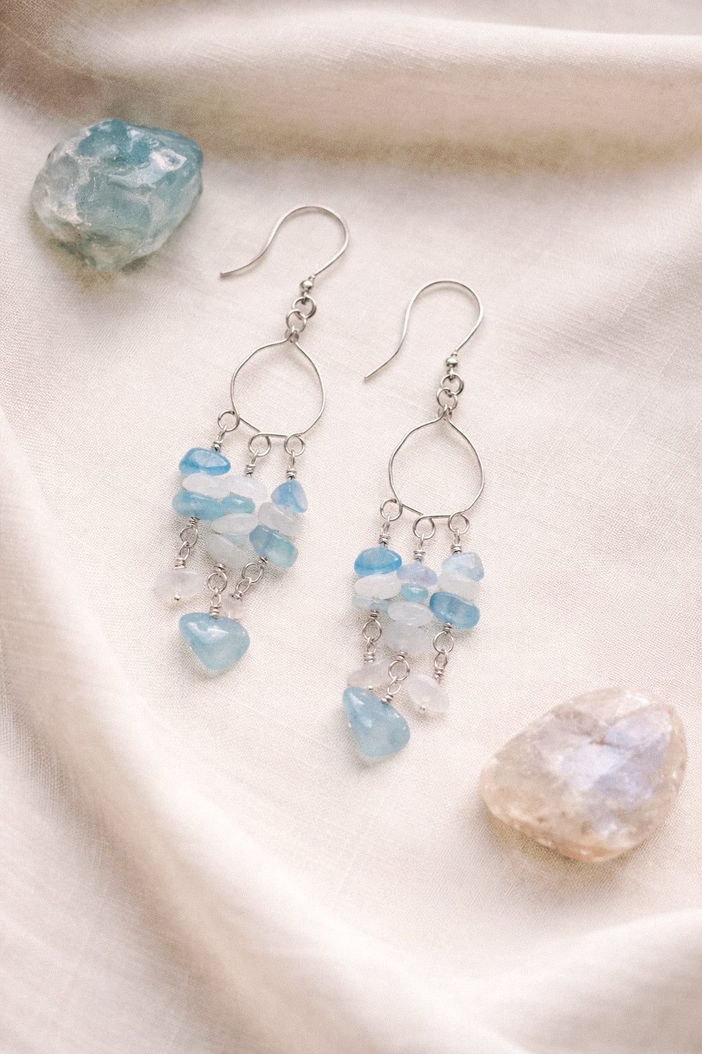 Aretes Brisa Lunar - Calma, Intuición y Fluidez Emocional