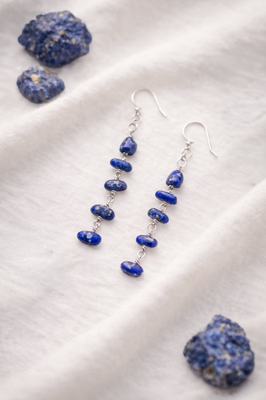 Aretes Noche Estrellada - Claridad Mental, Protección y Enfoque