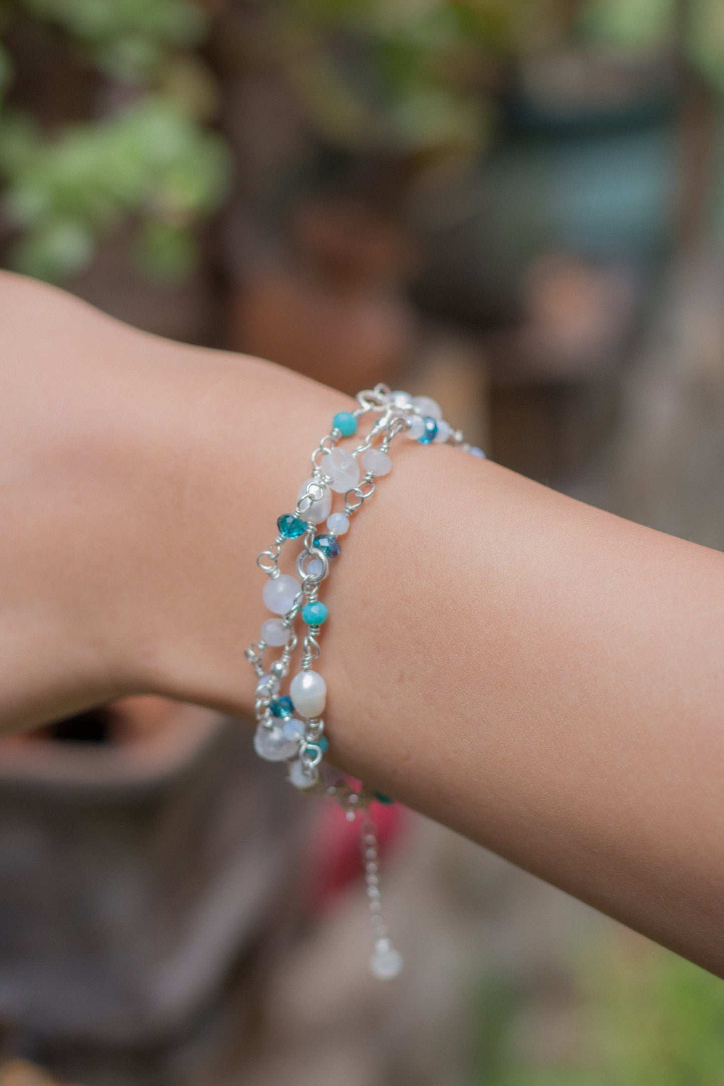 Pulsera Reflejo Lunar – Calma, Intuición y Protección.