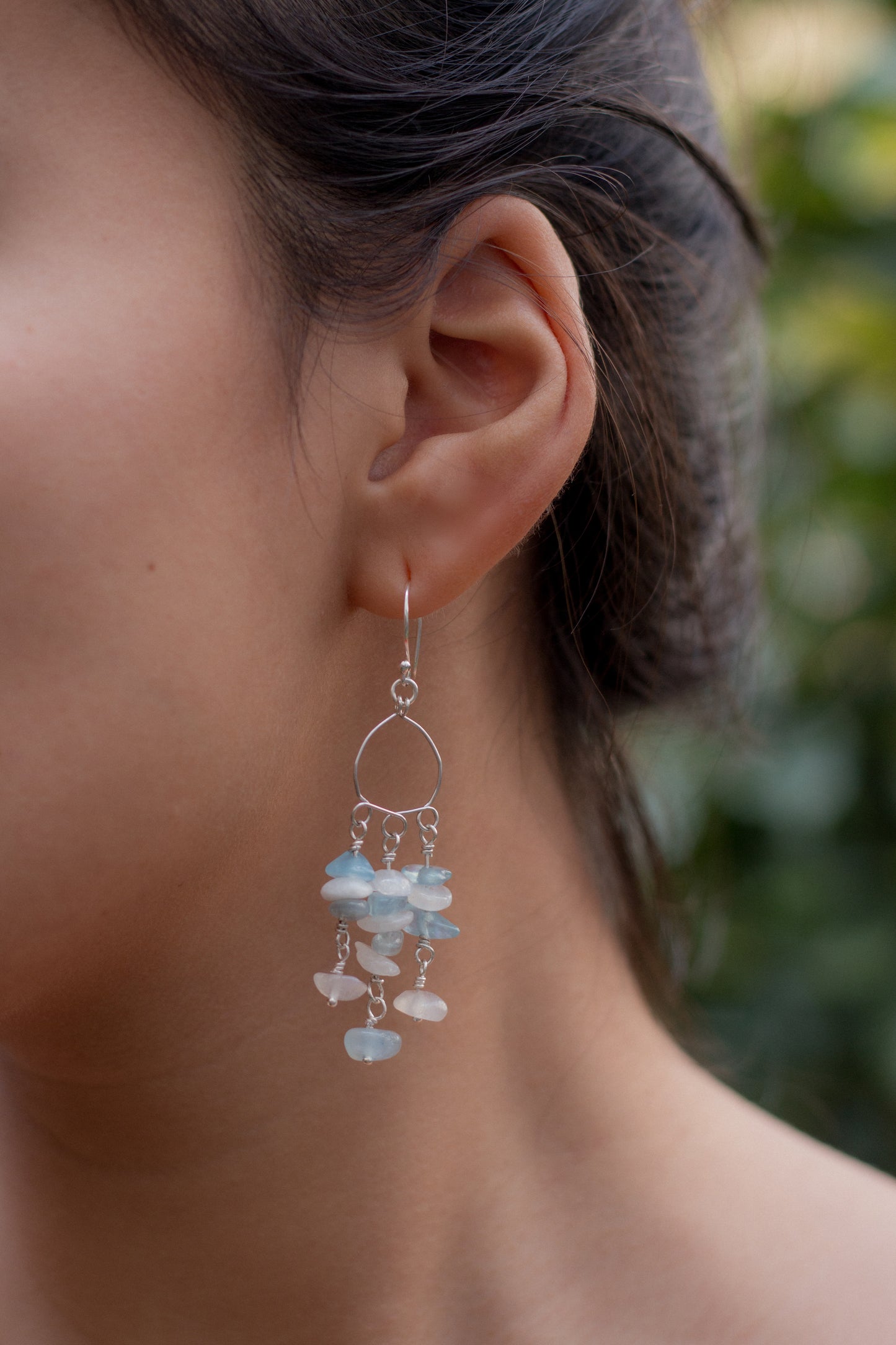 Aretes Brisa Lunar - Calma, Intuición y Fluidez Emocional